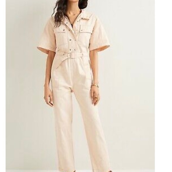 Anthropologie Magali Pascal Dylan utility jumpsuit - Picture 2 of 7